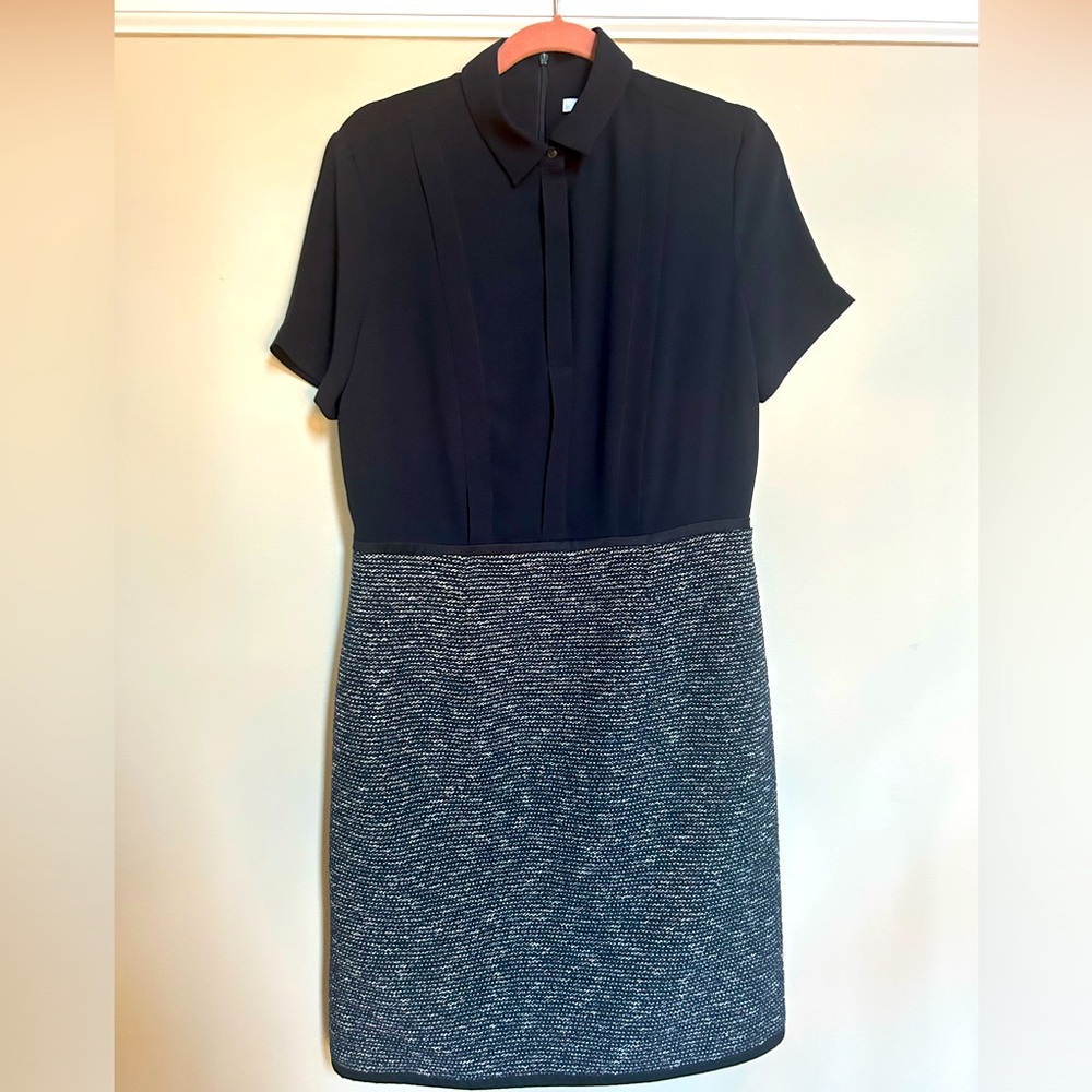 Elegant dress by Hugo Boss in size 10. Excellent condition